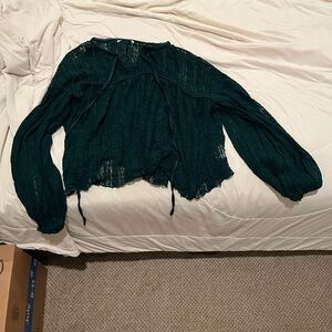 Paris Dreaming Lace Babydoll Top